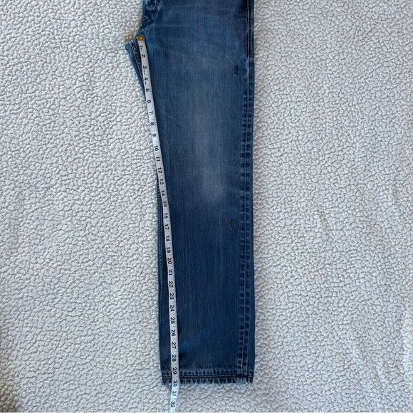 Diesel Y2K Safado Regular Slim Straight Leg Button Fly Men's Blue Jeans 32x32 - Picture 6 of 15